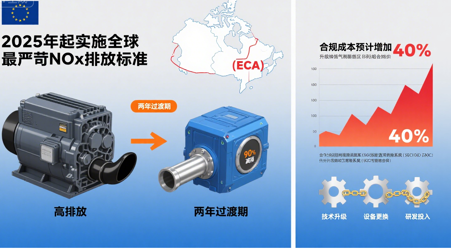 欧盟新规：船用发电机 2026 年需满足 IMO Tier III 排放